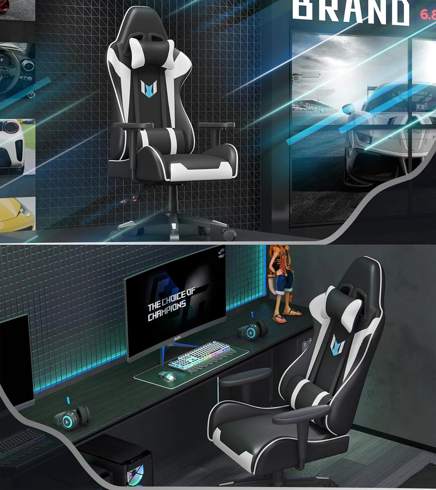 chaise gaming confortable