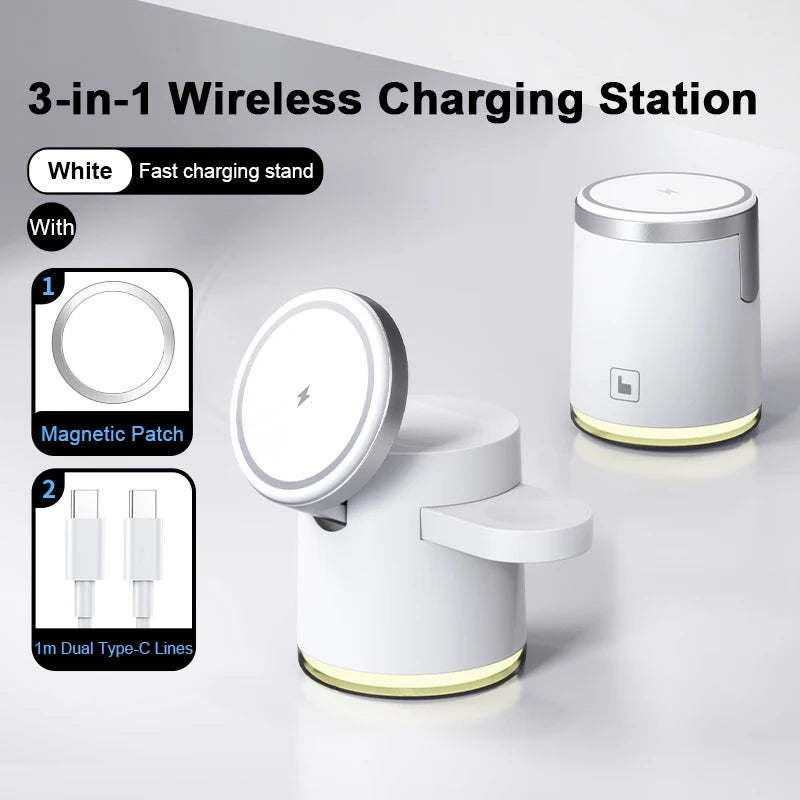 station de charge a induction iPhone, AirPods, Apple Watch