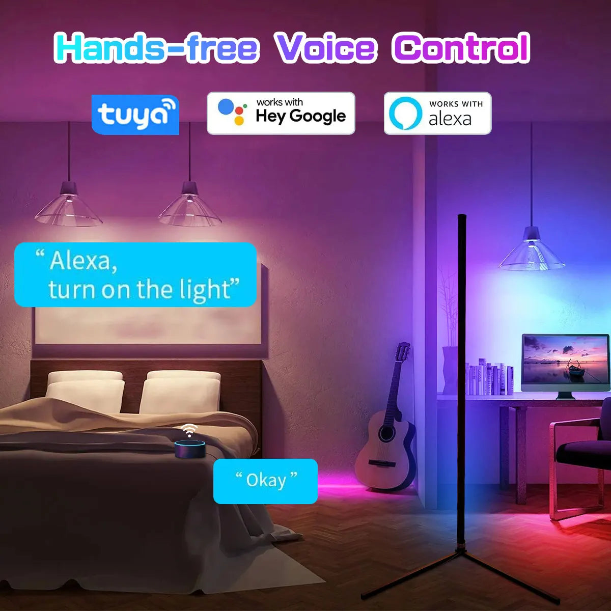 lampe led 1m60
