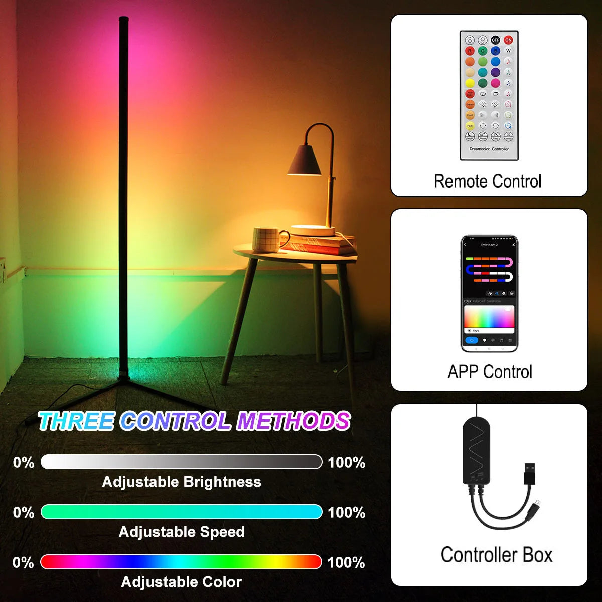 lampe led 1m60