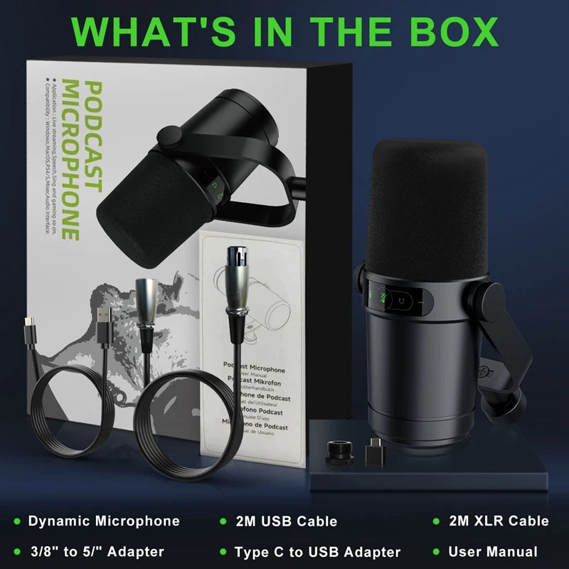 Professional Dynamic Microphone