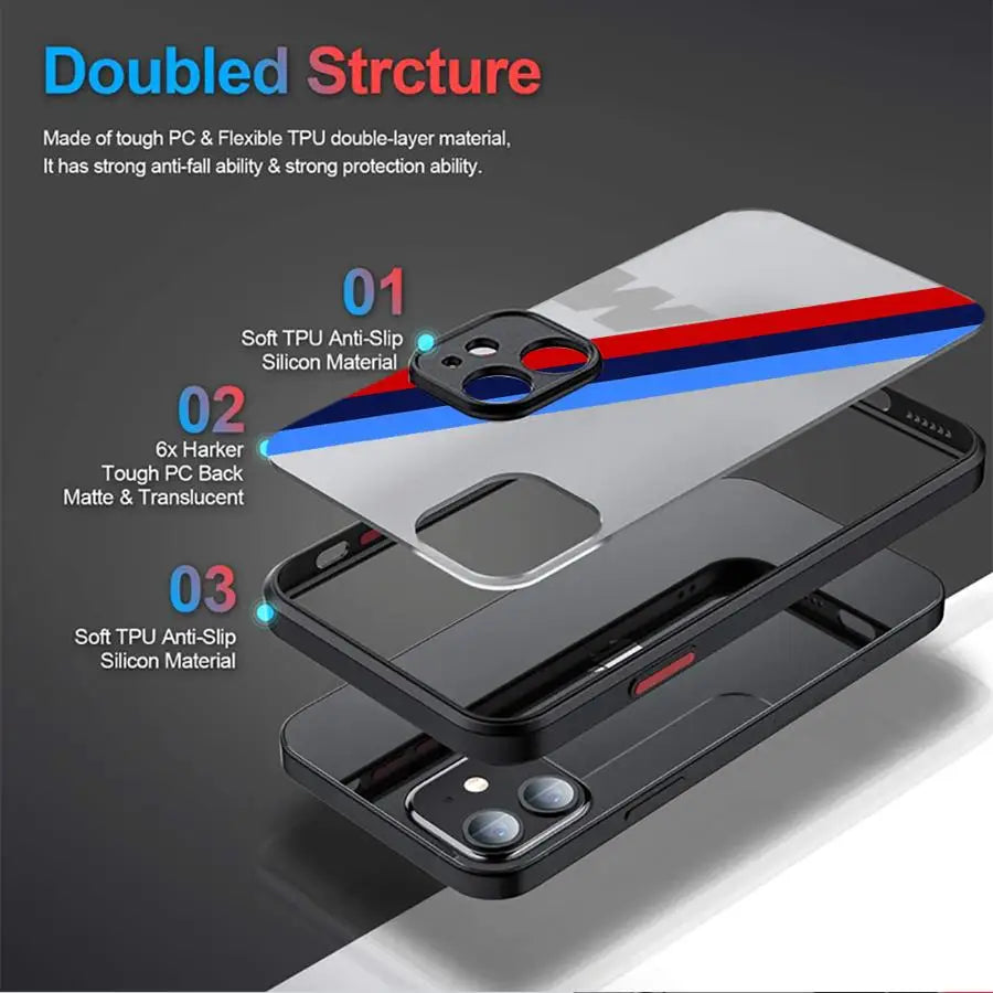 PROTECTION CARBONE BMW iPhone