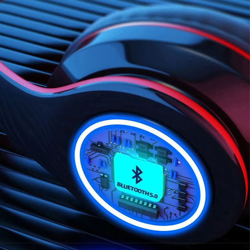 casque stereo lumineux
