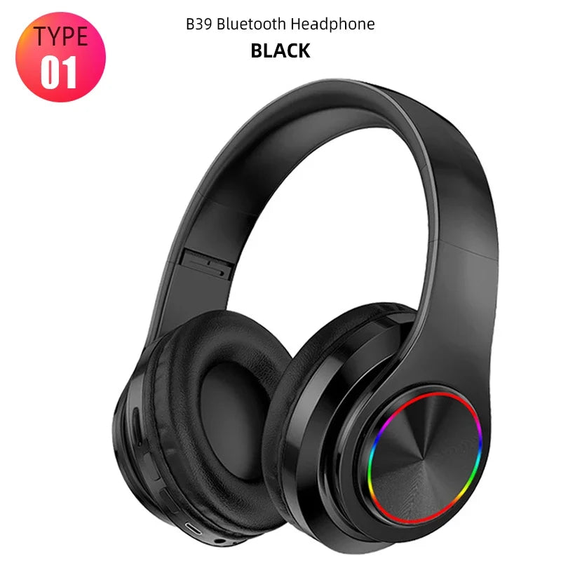 casque stereo lumineux