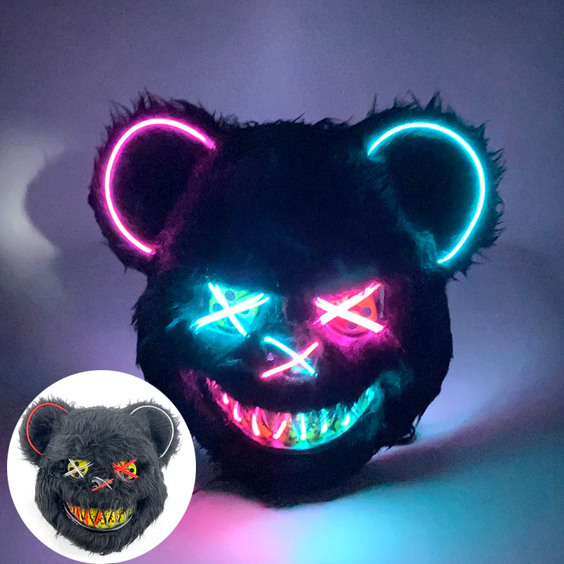 MASQUE OURS LED