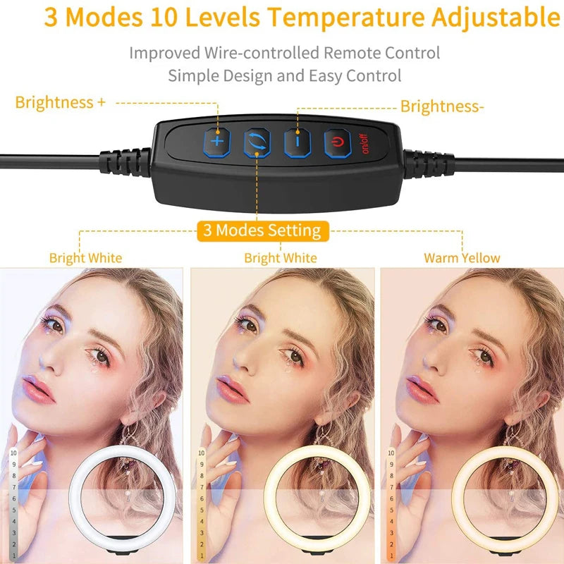Anneau lumineux LED 10
