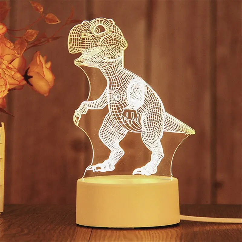 LAMPE LED 3D
