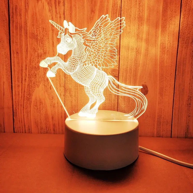 LAMPE LED 3D