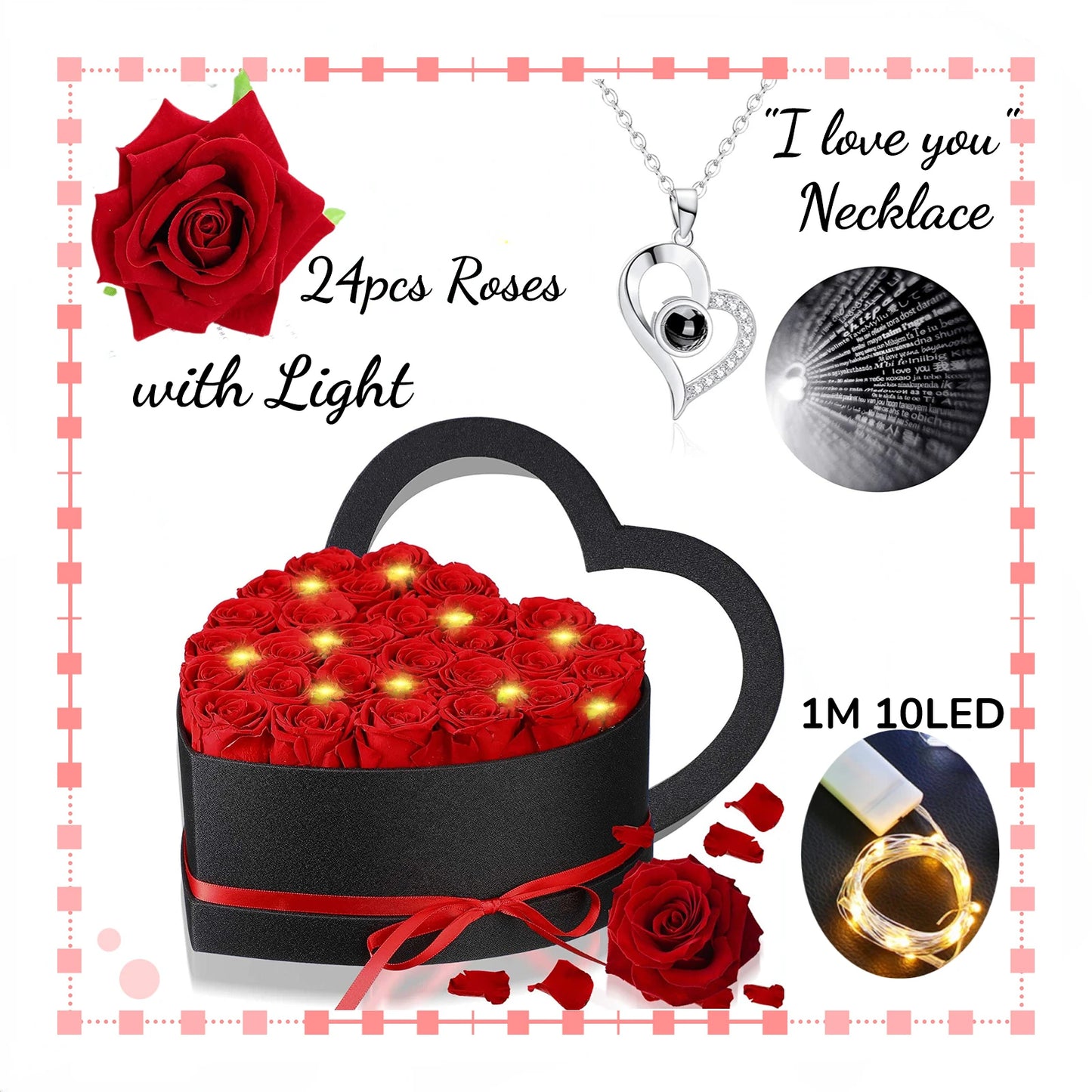 BOUQUET DE 100 ROSE ETERNEL