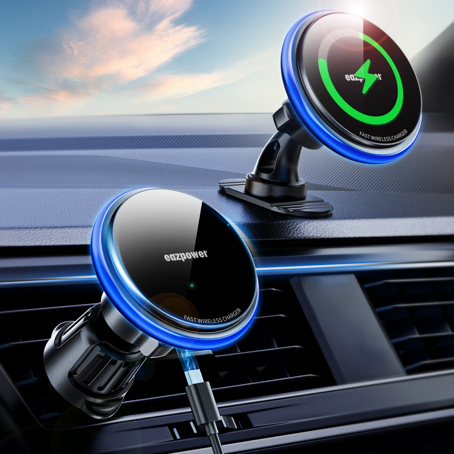 Support de telephone magnétique pour voiture