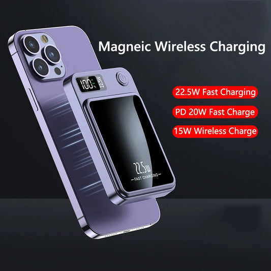 batterie externe metal longue durée luxe, double fonction