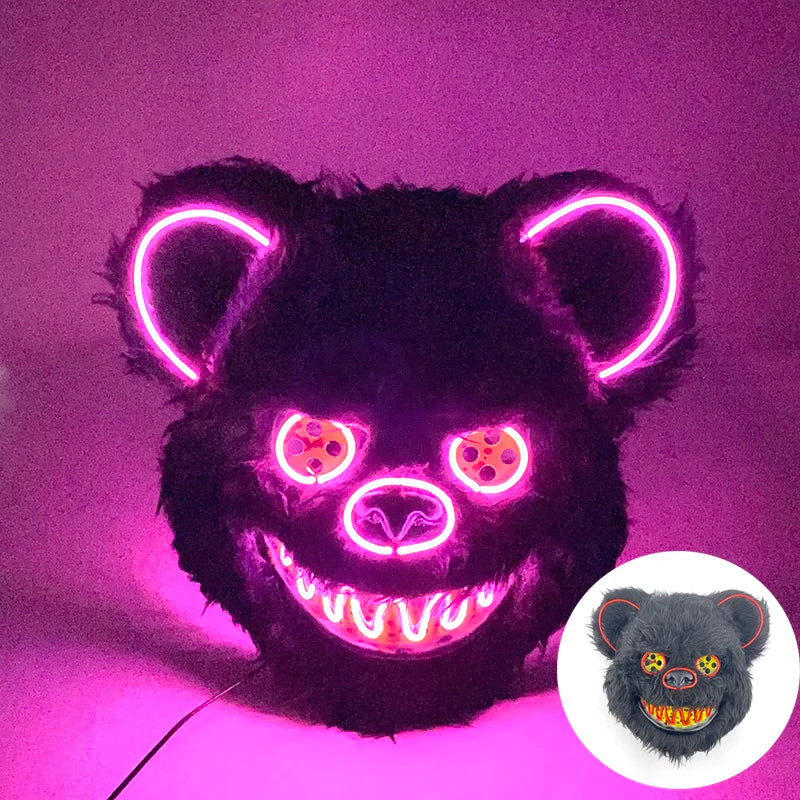 MASQUE OURS LED