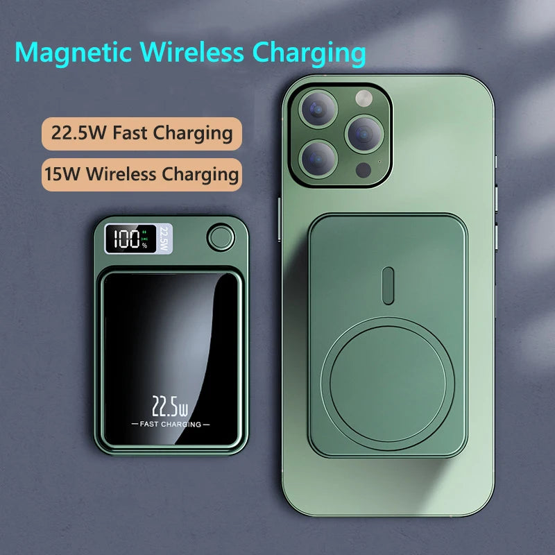 batterie externe metal longue durée luxe, double fonction