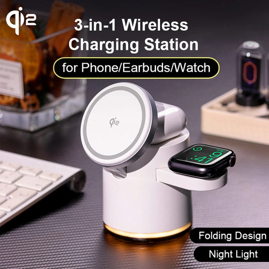 station de charge a induction iPhone, AirPods, Apple Watch