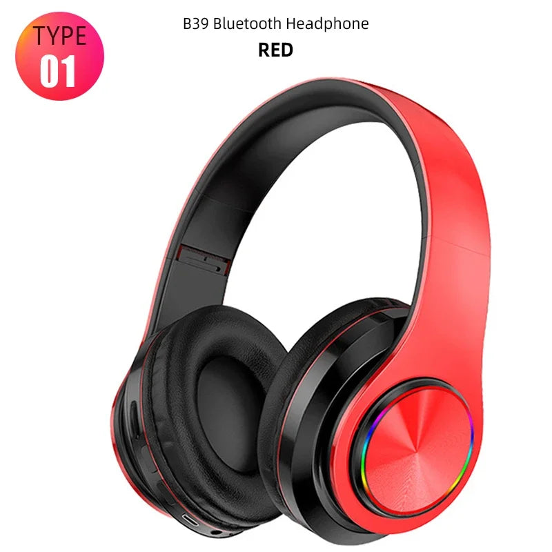 casque stereo lumineux