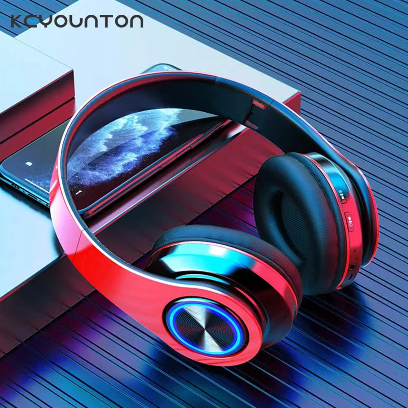 casque stereo lumineux
