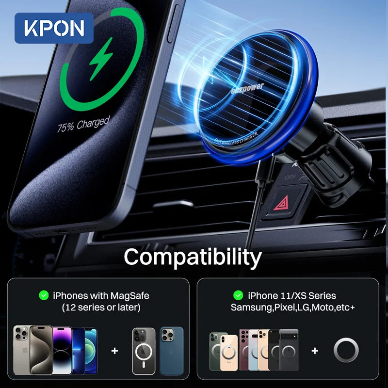 Support de telephone magnétique pour voiture