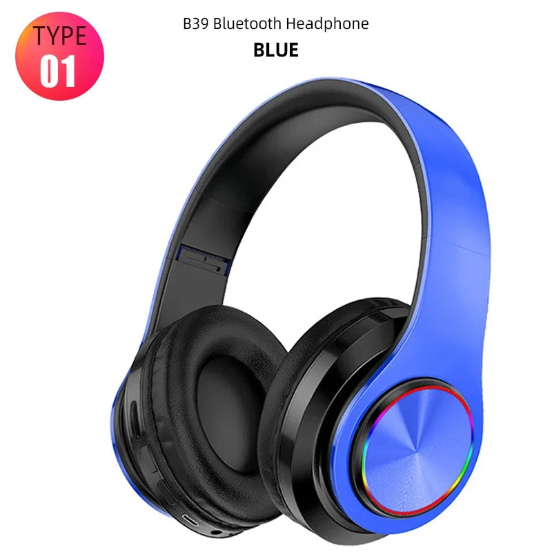 casque stereo lumineux