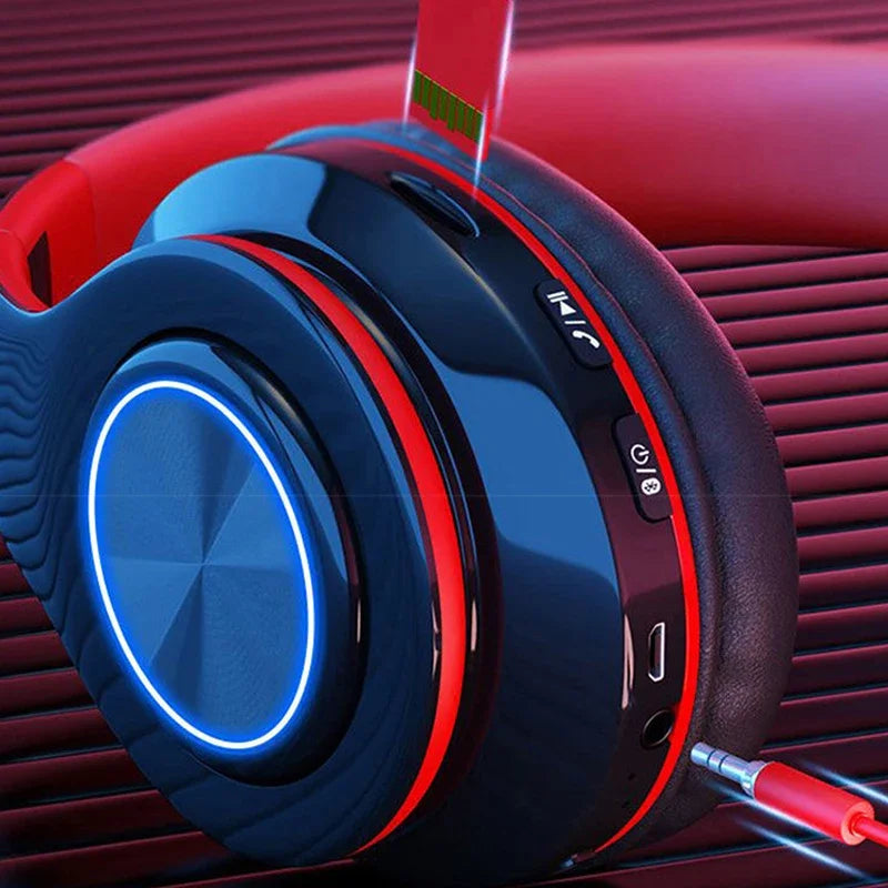 casque stereo lumineux
