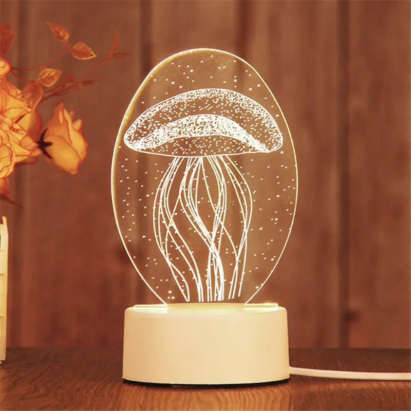 LAMPE LED 3D