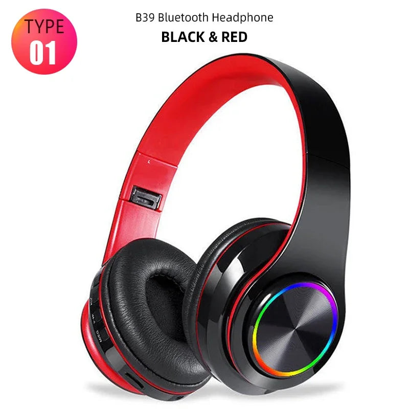 casque stereo lumineux