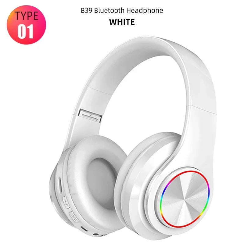 casque stereo lumineux