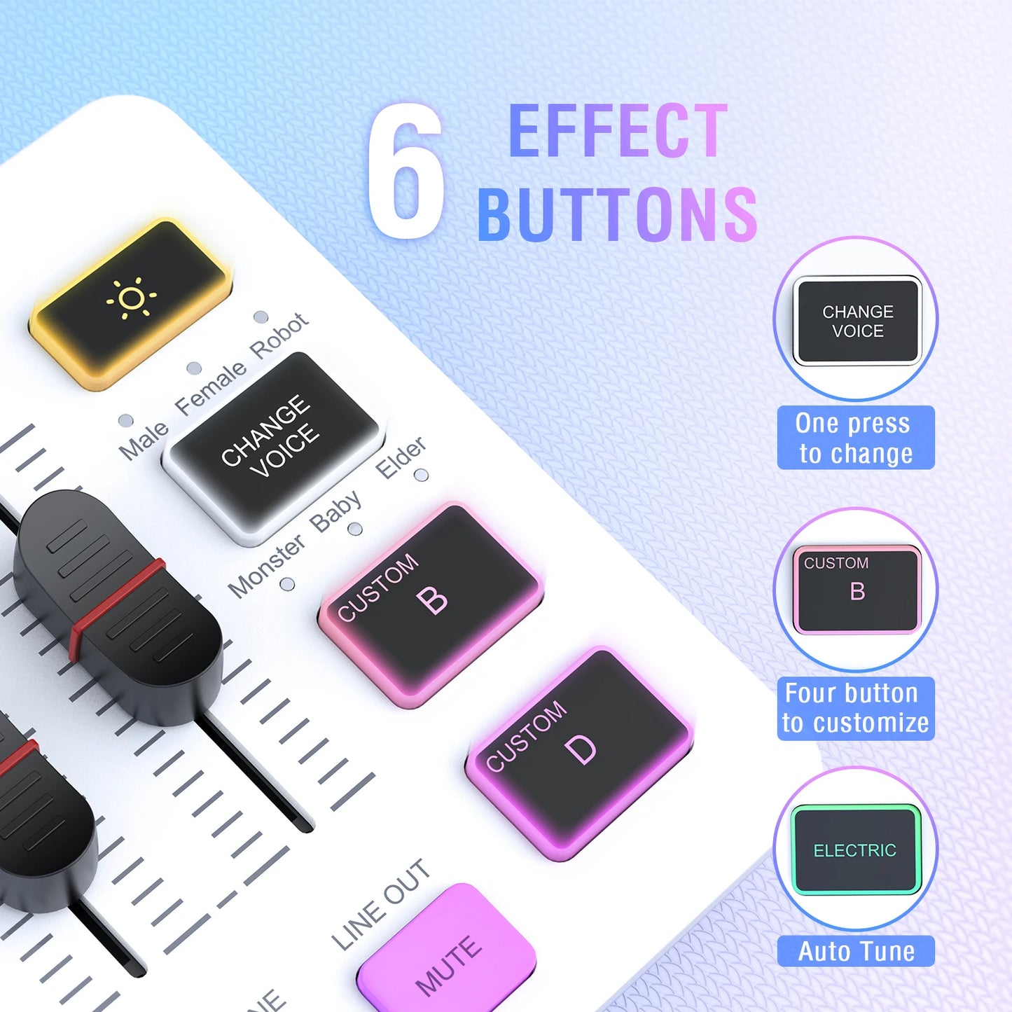 FIFINE Gaming USB Mixer
