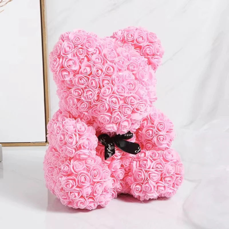 OURSON ETERNEL ROSE