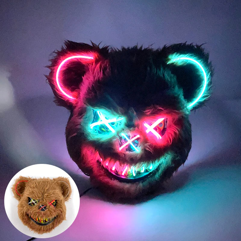 MASQUE OURS LED