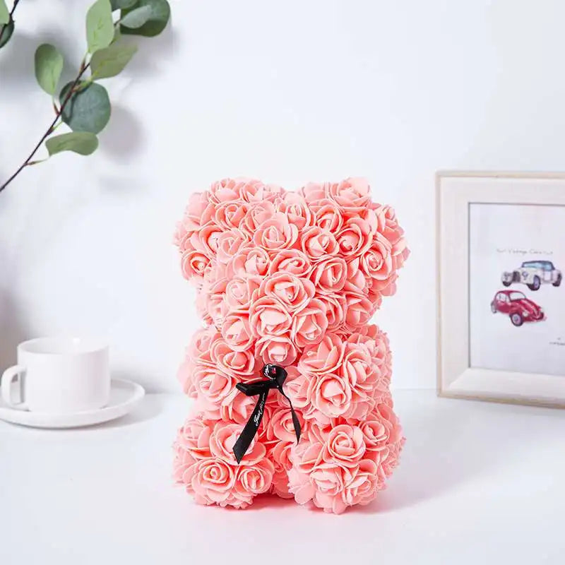 OURSON ETERNEL ROSE